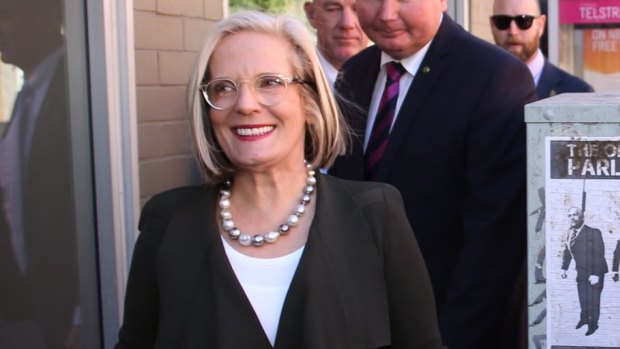 Lucy Turnbull is facing criticism for being unaware of the devastation being caused in Haberfield. 