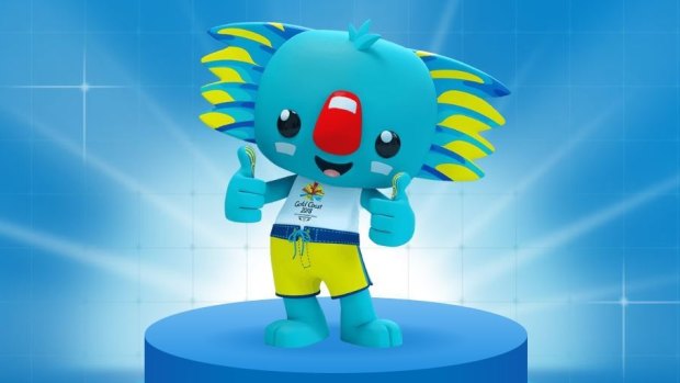 Borobi the surfing koala has been revealed as the official mascot for the 2018 Gold Coast Commonwealth Games.