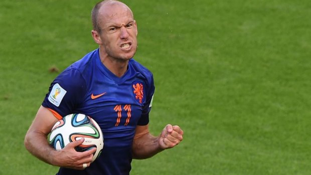 Arjen Robben: the Dutch have shown their attacking flare.