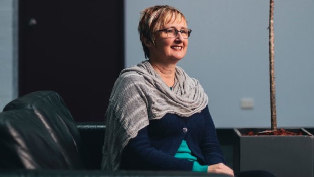 Portrait of Fiona May, chief executive of ADACAS, who has been appointed to a government advisory panel and will be helping to steer the future NDIS rollout as well as the ACT's response to other problems affecting people with disabilities.