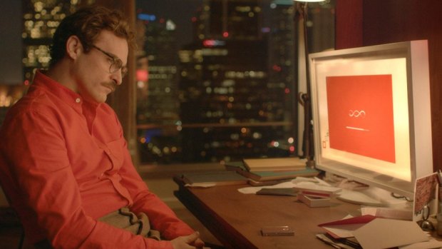 In the movie Her, Theodore Twombly falls in love with his computer.