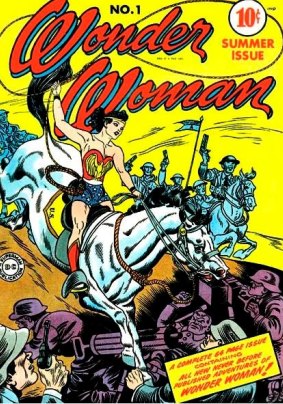 The first Wonder Woman comic.