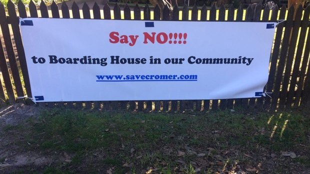 Some residents are campaigning against a low-cost housing plan in Cromer. 