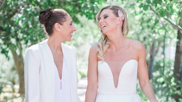 Penny Taylor (right) and her wife Diana Taurasi.