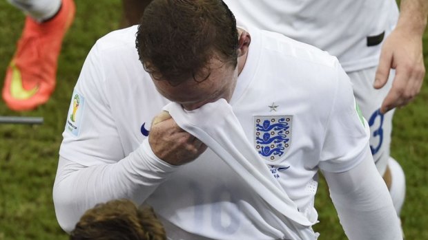 Wayne Rooney struggled to exert his influence on the game.