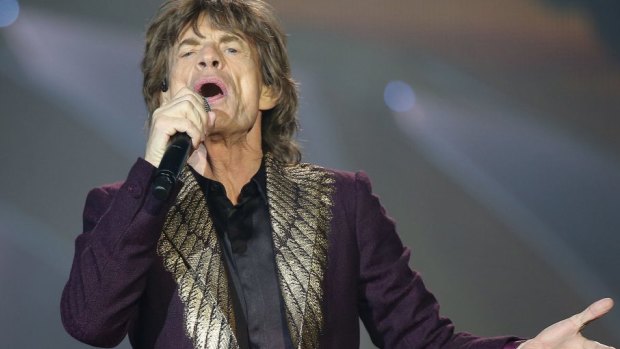 Bad luck charm: Mick Jagger.