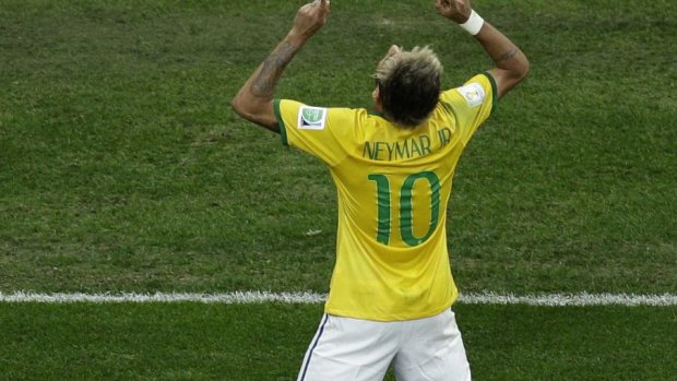 Two goals: Neymar is now the top scorer in the World Cup.