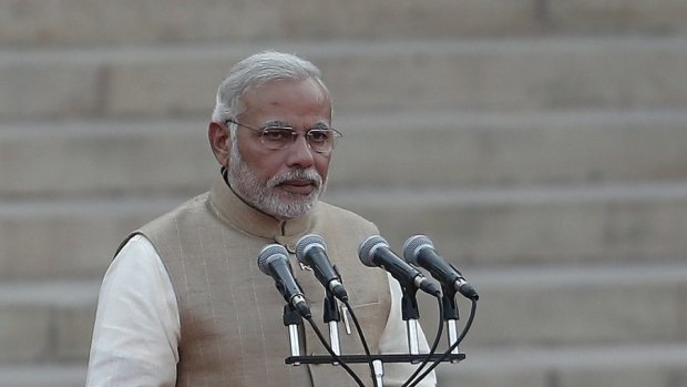 India's 15th Prime Minister: Narendra Modi. 