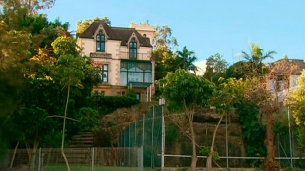 The northern suburbs mansion where Mrs Qidwai's body was found by her youngest daughter.