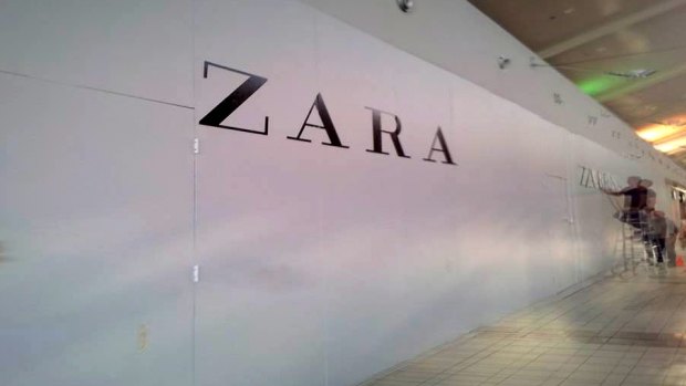 Zara store, Canberra.

