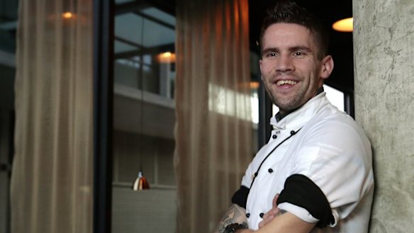 Head chef Aaron Cook.