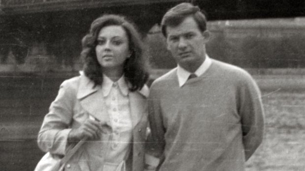Dusan and Dubravka Kecmanovic in Sarajevo in 1970, they year they married.