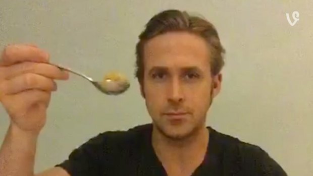 Ryan Gosling has finally eaten his cereal.