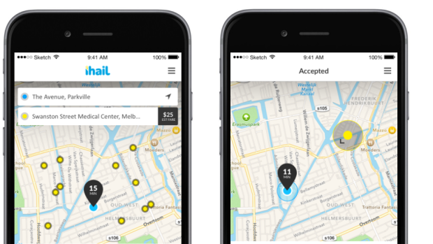 The Taxi industry's rival to Uber is its own app iHail.