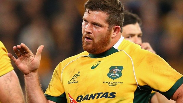 Greg Holmes has earned his first Wallabies starting berth in eight years.