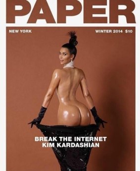 "Break the internet": Kim started it.
