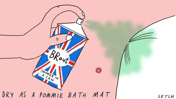 Seems every corner of this wide land has its own label for a short-cut shower, which could well be a further synonym. Illustration: Simon Letch