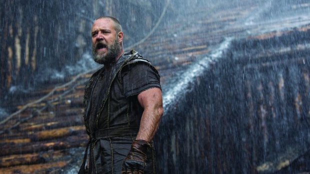 Russell Crowe as Noah the misanthrope.