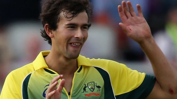 On the edge: Ashton Agar only bowled one over against New Zealand