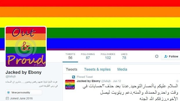 Hackers have targeted Islamic State twitter accounts following the Orlando shooting.