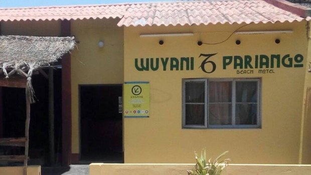 The Wuyani Pariango hostel Elly Warren is believed to have checked into on Tuesday.