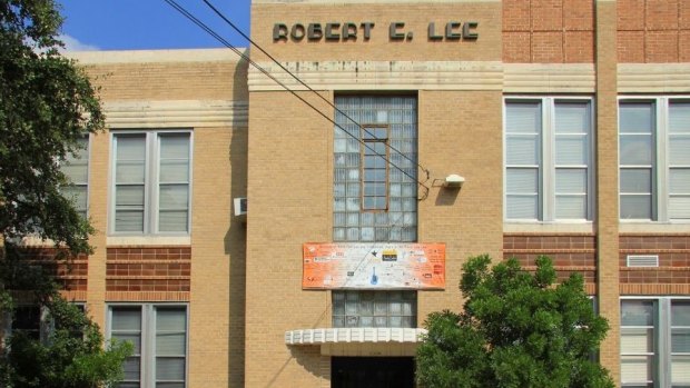 Robert E. Lee Elementary School in Austin, Texas.