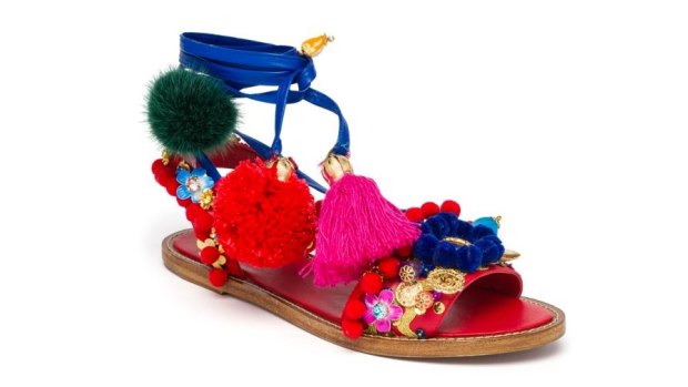 Dolce & Gabbana's "slave sandals".