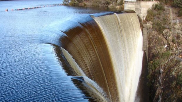 Water storages in Tasmania's dams is up 20 per cent since April.