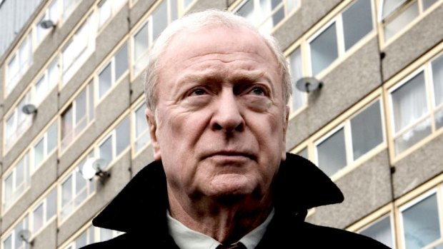 In the leave camp: Michael Caine