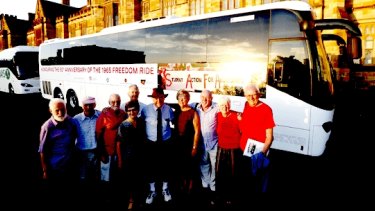The 50th anniversary Freedom Ride, with original members, sets off from Sydney University on Wednesday.