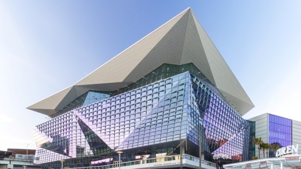 Hospitality industry superfund Hostplus, which already has a stake in the International Convention Centre at Sydney's Darling Harbour, wants to bulk up on office towers and hotels. 