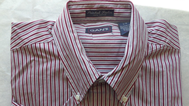 A classic Gant button-down shirt.