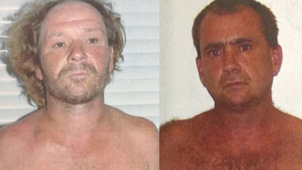 Adrian Attwater, left, and Paul Maris have been charged over Lynette Daley's death.
