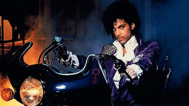 Genius ... Prince in the 1984 film Purple Rain.