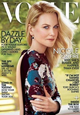 Nicole Kidman's "controversial" US Vogue cover.