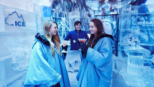 If you like it cool you can have a drink in sub-zero temperatures at Ice Bar Melbourne.