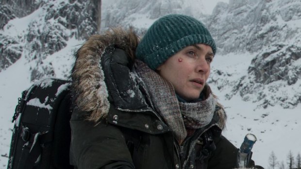 Kate Winslet in The Mountain Between Us.