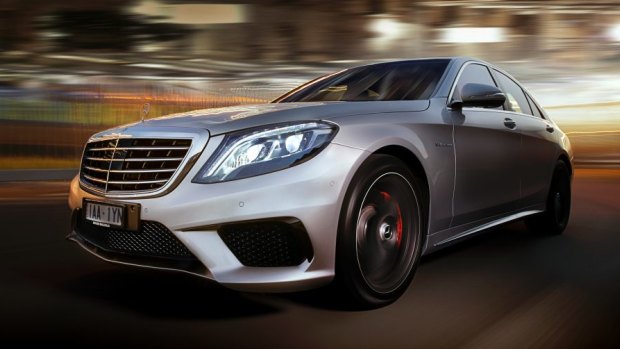 Mercedes-Benz S63 AMG: big, fast and ridiculously luxurious.