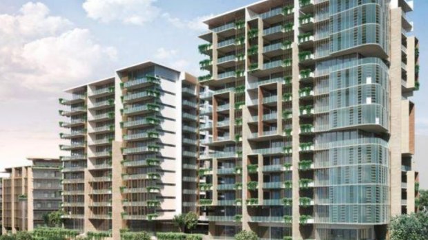 Architect Deicke Richards' design for a proposed TriCare aged-care and retirement facility at Taringa has caused concern among residents.