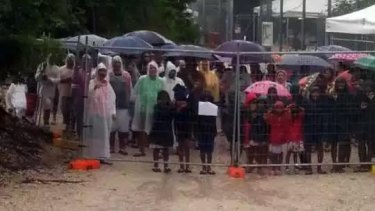Slammed by the United Nations: the detention centre on Nauru.