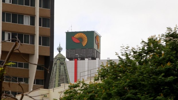 Last year's hail storm has delayed repairs to the Suncorp clock in the Brisbane CBD.