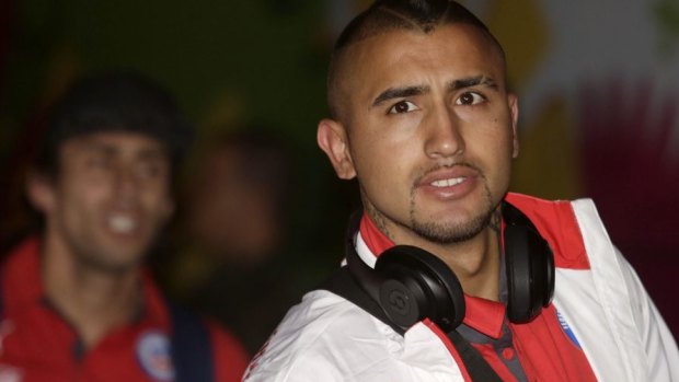 Chilean Arturo Vidal: injury worries.