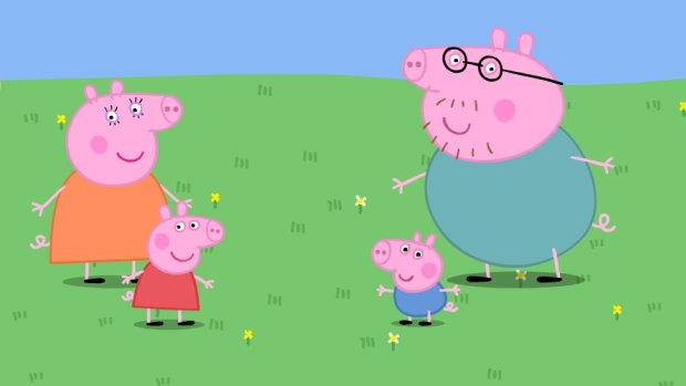 The popular <i>Peppa Pig</i> show has viewers as young as three glued to tablets the world over.