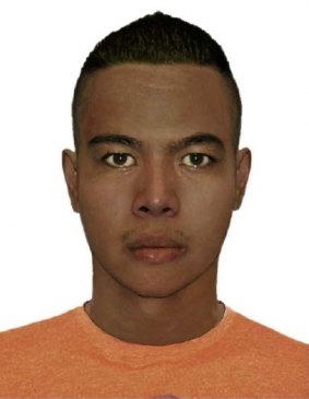 A digital image of a man police want to speak to after a 10-year-old girl was grabbed in Springvale.