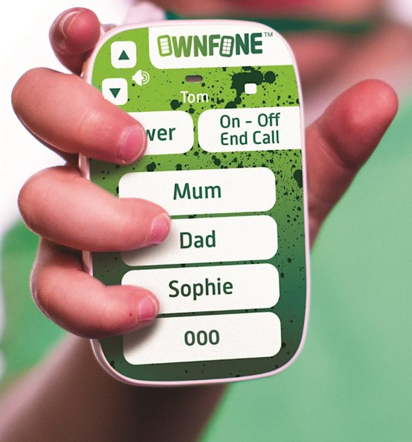 OwnFone: phone without texting, camera or internet pitches to parents