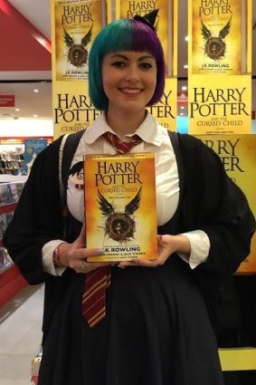 Harry Potter fan Cara Westworth got her hands on the latest installment from J.K. Rowling.