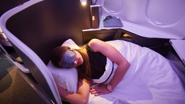  Like the new seats launched by rival Qantas in December, Virgin Australia's new seats feature fully flat beds and aisle access for all passengers. 
