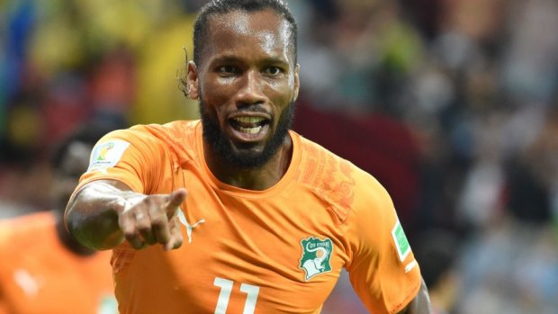 Didier Drogba: came off the bench to inspire the Ivory Coast to victory.