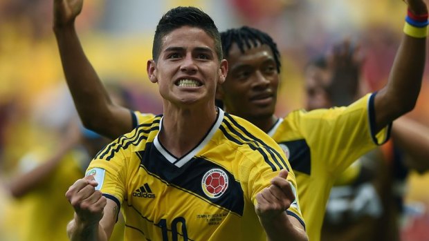 Colombia: the most impressive side so far.