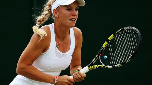 Former world No.1 Caroline Wozniacki says checking of undergarments would be a bit creepy.